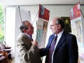 Reitor da UFPE, Prof. Amaro Lins encontra Superintendente do CIEE-PE, Germano Coelho, no lançamento da Cátedra.