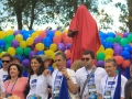 Inauguração da Escultura de Paulo Freire, realizada por Abelardo da Hora